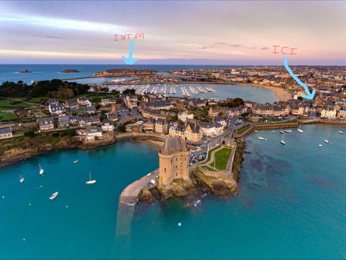 3 Pieces A 50 Metres Du Bord De Mer 圣马洛 外观 照片